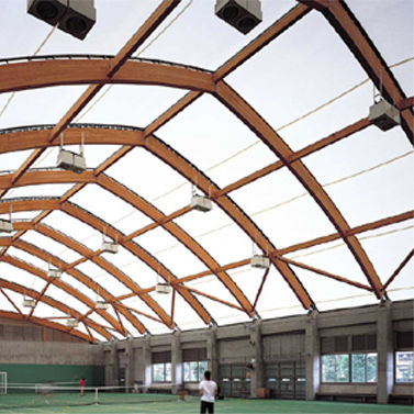 布料建筑膜材 - HORIGANE JOUNEN DOME - Chukoh Chemical Industries,Ltd. - 含氟聚合物 / PTFE / 玻璃织物涂层PTFE