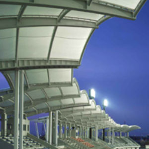 布料建筑膜材 - FGT-800(WAVE KARIYA / MULTIPURPOSE GROUND） - Chukoh Chemical Industries,Ltd. - 含氟聚合物 / PTFE / 玻璃织物涂层PTFE