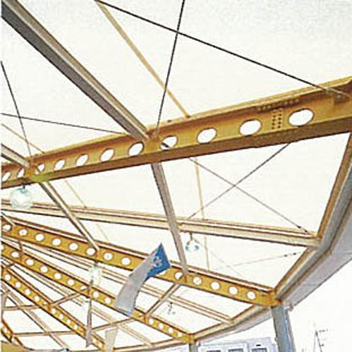 布料建筑膜材 - FGT-800(DRIVE-IN HASHIDATE） - Chukoh Chemical Industries,Ltd. - 含氟聚合物 / PTFE / 玻璃织物涂层PTFE