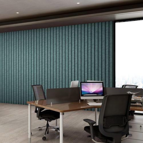 墙面隔音板 - IMPACT  - The Acoustics Company SAS - PET / 板岩 / 几何图形