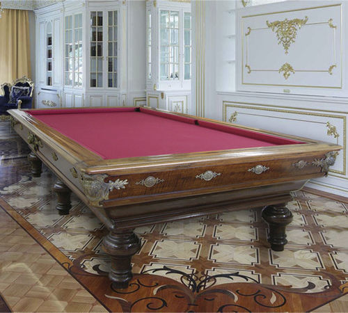 经典风格台球桌 - Montecarlo - cirillobiliardi snc - 家用 / 胡桃木 / 实木