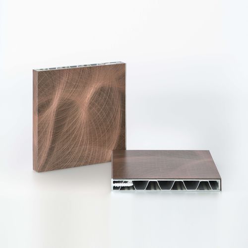 隔墙夹芯板 - DOLUFLEX®  - Ercole Marelli Doluflex Srl - 用于天花板 / 门用 / 两面为木制