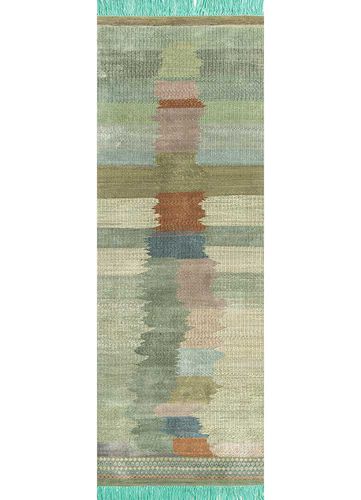 现代风格地毯 - SATRANGI - Jaipur Rugs - 条纹 / 羊毛 / 丝绸