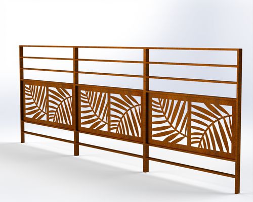 Barrière de protection / 耐候钢 - Printemps - URBAN TENDANCES - 木质