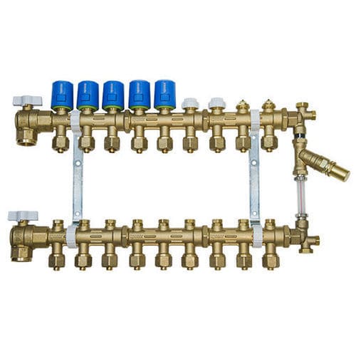 管道保温接头 - Vario B  - Uponor - 塑料 / 收集器