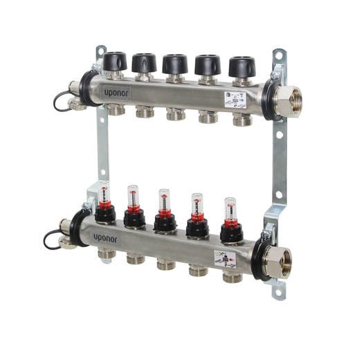 管道保温接头 - VARIO S - Uponor - 塑料 / 收集器