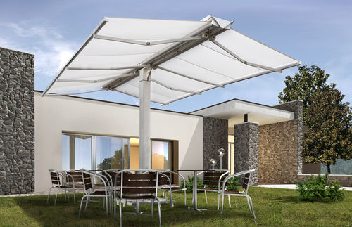 自承重遮阳棚 - Aliseo - Giardini Veneti Srl - 半围式 / 机动 / 商用