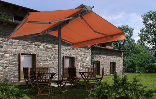 自承重遮阳棚 - LARUS - Giardini Veneti Srl - 半围式 / 机动 / 商用
