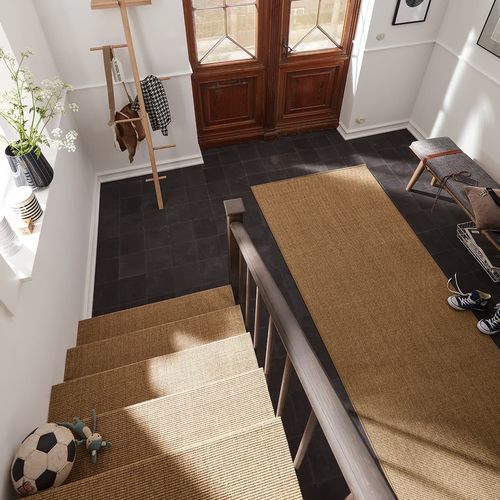 编织满铺地毯 - NATURE - JAB ANSTOETZ FLOORING - 凹凸立体 / 剑麻 / 单色