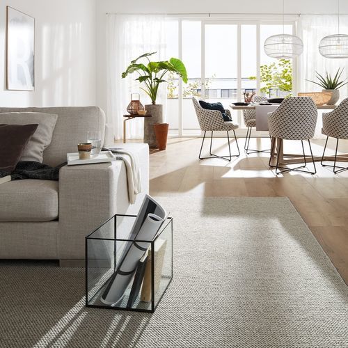 簇绒满铺地毯 - MOUNTAIN - JAB ANSTOETZ FLOORING - 毛圈 / 羊毛 / 单色