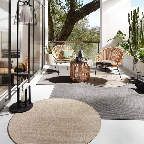 现代风格地毯 - SANDS - JAB ANSTOETZ FLOORING - 单色 / 聚丙烯 / 长方形