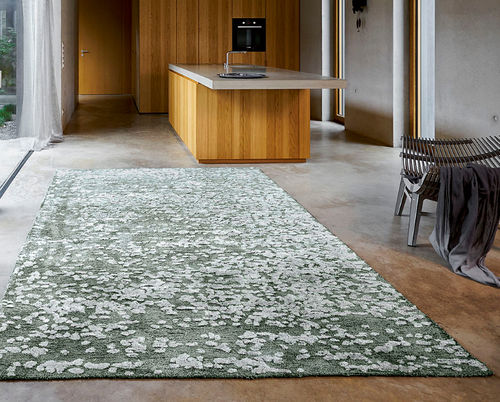现代风格地毯 - SECRETS - JAB ANSTOETZ FLOORING - 彩虹图案 / 粘胶 / 亚麻