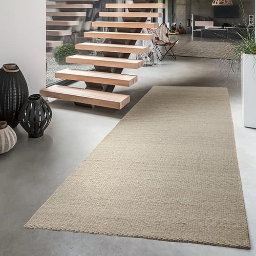 现代风格地毯 - CALMA - JAB ANSTOETZ FLOORING - 单色 / 羊毛 / 长方形
