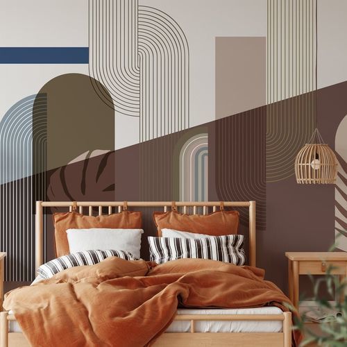 现代风格墙纸 - moka - MuralConcept - 无纺布 / 全景式 / 装饰艺术图案