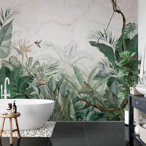 现代风格墙纸 - jungle quintessence Amazonia - MuralConcept - 无纺布 / 乙烯基 / 全景式