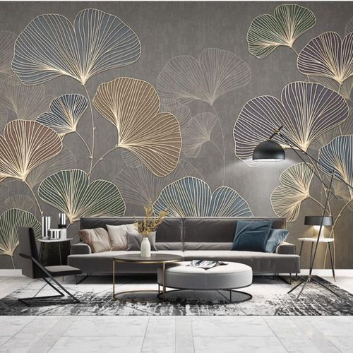 现代风格墙纸 - ginkgo asie tendance - MuralConcept - 无纺布 / 印花 / 全景式