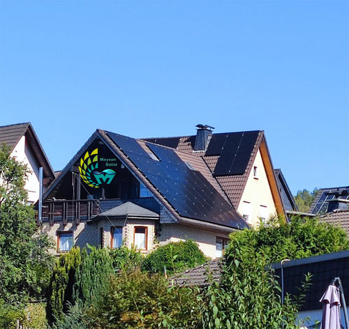 单晶光伏面板 - MS(390-410)MB-40H  series - Maysun solar - 有色 / 用于屋顶 / 铝合金边框