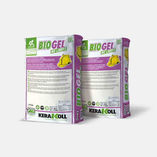 勾缝砂浆胶合剂 - Biogel No Limits - KERAKOLL - 粘贴式 / 用于瓷砖 / 用于混凝土