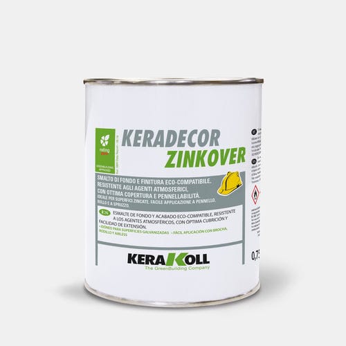 防护亮光漆 - Keradecor Zinkover - KERAKOLL - 准备 / 合成树脂 / 用于金属