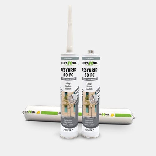 弹力胶合剂 - Resybrid® 50 FC - KERAKOLL - 聚合物基底 / 粘贴式 / 用于混凝土