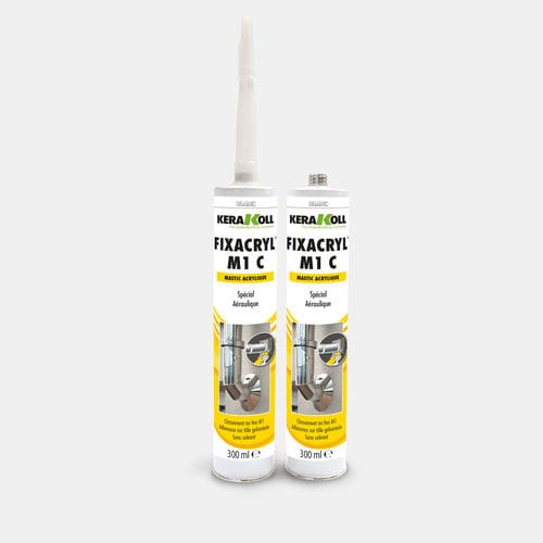 塑料胶合剂 - Fixacryl® M1 - KERAKOLL - 丙烯树脂基底 / 粘贴式 / 用于混凝土