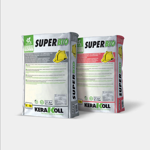 抹平砂浆胶合剂 - Super Bio - KERAKOLL - 用于瓷砖 / 墙面 / 矿物