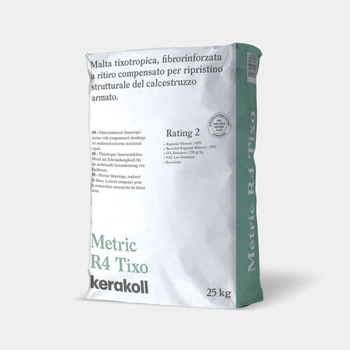 修补砂浆 - Metric R4 Tixo - KERAKOLL - 用于石工 / 水泥