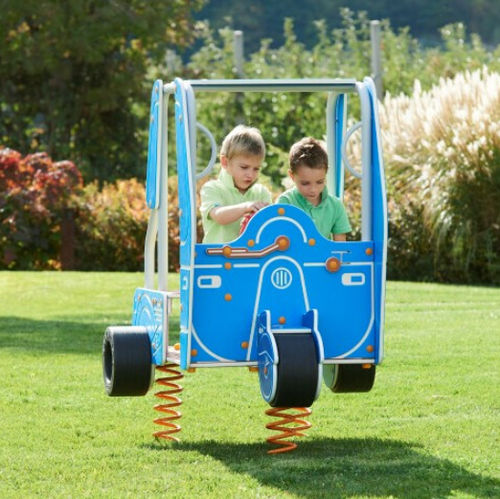HDPE弹簧摇摇乐 - TUK-TUK  - Playparc - 运输工具 / 单人 / 双人