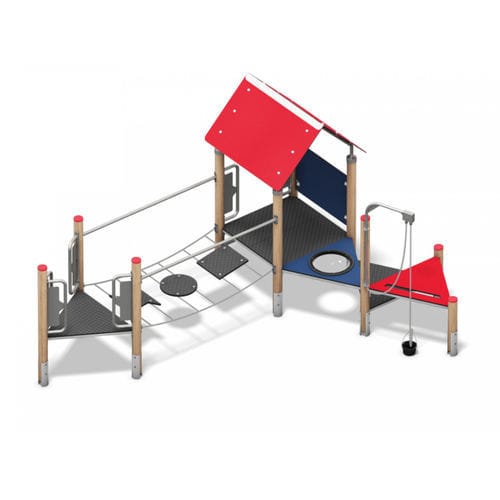 游乐场游乐设施 - HARENA - Playparc - 不锈钢 / HPL / 模块化