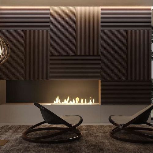 混凝土瓷砖 - Tartaruga Design Inc - 3D / 条纹 / 室内