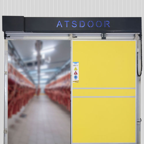 工业滑动门 - ATSDOOR - 铝制 / 电镀钢 / PVC