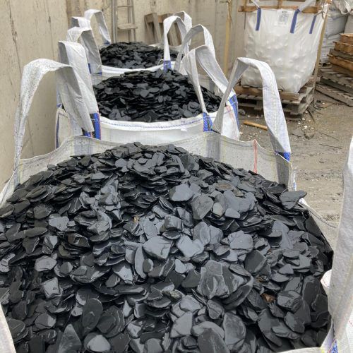 露台鹅卵石 - TUMBLED SLATE - Canteras el cerro s. l. - 用于植树造林 / 圆形