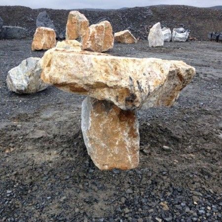 室外装饰石料 - YELLOW MONOLITHS - Canteras el cerro s. l. - 装饰 / 大理石
