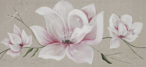 装饰丙烯画 - FLOR SACO14 - OHORIGINAL BUSINESS SL - 混合型 / 手工上漆 / 花卉图案