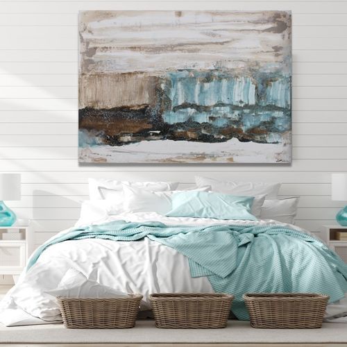 装饰丙烯画 - CALA MACARELLA - OHORIGINAL BUSINESS SL - 混合型 / 手工上漆 / 抽象风格