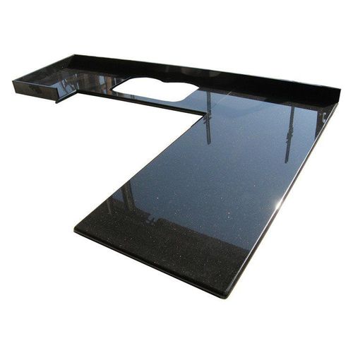 大理石厨房台面 - BLACK GALAXY - Fujian Quanzhou Risheng Stone Industry Co., Ltd. - 厨房 / 黑色 / 高亮光