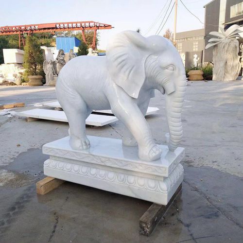 石材雕塑 - MODERN ELEPHANT LANDSCAPE  - Fujian Quanzhou Risheng Stone Industry Co., Ltd. - 户外 / 花园 / 独立式
