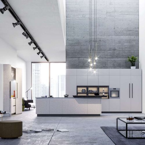现代风格厨房 - AMAZZONIA - CIESSE CUCINE SRL - 胶合板 / 石材 / 岛台式