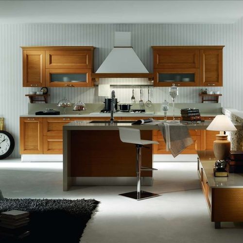 传统风格厨房 - MODÀ - CIESSE CUCINE SRL - 胶合板 / 石材 / U 形