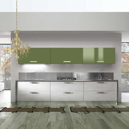 现代风格厨房 - VENUS COLORS - CIESSE CUCINE SRL - 层压材料 / L 形 / 带手柄