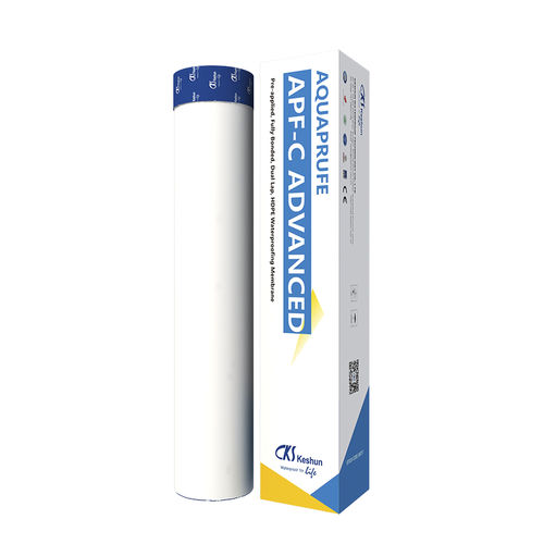 抗冲压防水膜 - AQUAPRUFE APF-C (WITHOUT SAND) - Keshun Waterproof Technology Co.,Ltd - 屋顶 / 用于地基 / 墙面