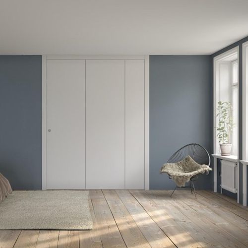 室内步入式衣柜门 - PORTE ITALIANE - 木质 / 折叠 / 现代风格