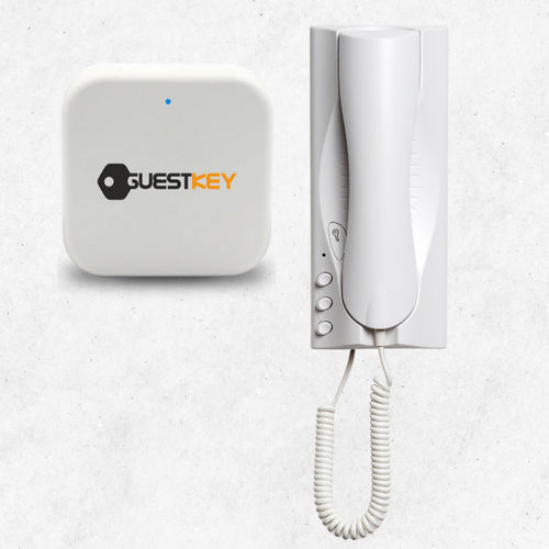 白色音频对讲机 - ECOSMART GateLink - PORTE ITALIANE - 壁挂 / 室内 / 户外