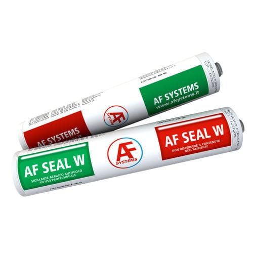 防火密封胶 - AF Seal W - AF Systems - 丙烯树脂基底 / 防护 / 绝缘