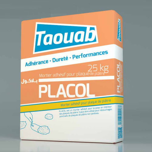石工砂浆胶合剂 - PLACOL - Taouab - 用于混凝土 / 石膏 / 白色