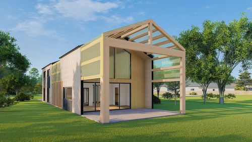 预制房屋 - FRANCE A.L. - Frame House group Sia - 生态型 / 被动 / 现代风格