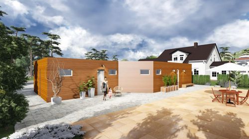 预制房屋 - VILLINO KUMA - Frame House group Sia - 生态型 / 被动 / 现代风格