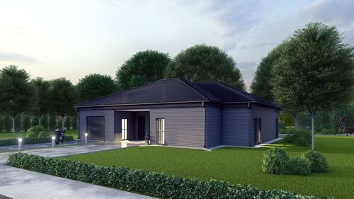 预制房屋 - VILLA SCEPTRUM - Frame House group Sia - 生态型 / 被动 / 现代风格