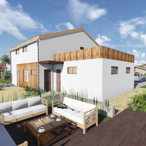 预制房屋 - VILLA ANTARES - Frame House group Sia - 生态型 / 被动 / 现代风格