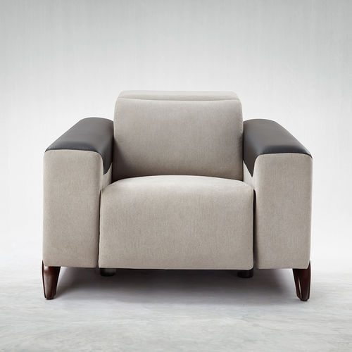 现代风格躺椅 - POLARIS - KARLSSON SEATING LTD. - 皮质 / 布料 / 带脚凳